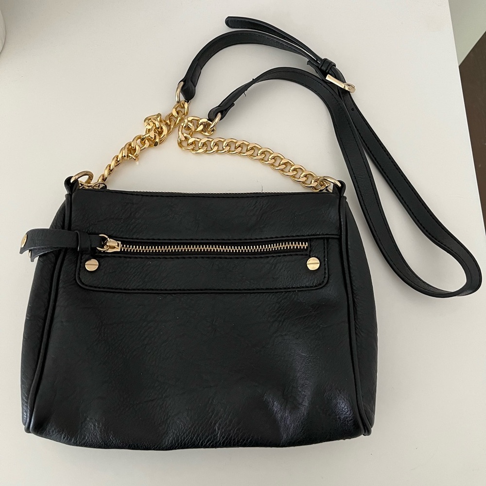 BP for Nordstrom vegan leather purse with gold chain
